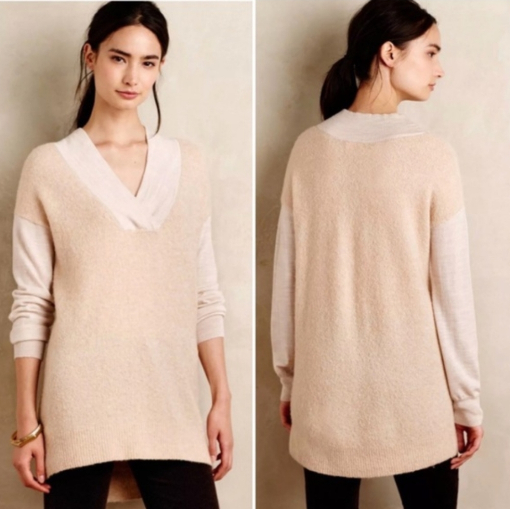 Moth V-Neck Pullover Sweater